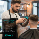 LinkMejor V-692 Professional Hair Clipper 7000RPM Speed 4 Guide Combs 2000mAh Rechargeable Fast Charging Trimmer with LED Display