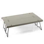 IPRee Portable Folding Camping Table Aluminum Alloy Compact Fast Open for Backpacking Picnic Outdoor Gear