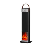 Tevorex Portable Flame Space Heater 2000W Electric Heater with Remote Control 12H Timer PTC Ceramic Heating Safety Heat for Home Bedroom