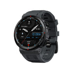 [2024 World Premiere]LinkMejor Ares 3 Plus 1.43 inch AMOLED Stainless Steel Navigation Crown IP68 Waterproof Realtek8773 Voice Calling 100+ Sport Modes 24H Health Monitor SpO2 Smart Watch