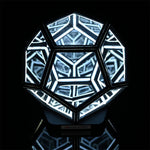 LinkMejor Limitless Space Abyss Dodecahedron Night Lamp Creative Desktop Ornaments Decorative Lights