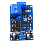 LinkMejor 5V/12V Time Control Switch with Intermittent Infinite Loop Countdown and Timing Relay Module
