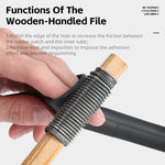 WEST BIKING Bicycle Tire Repair Kit Portable Flat Tire Patch Tool Set with 24 Patches Wooden File Glue Case for MTB Road Bike Emergency Accessories
