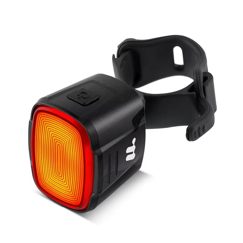 WEST BIKING High-Brightness Bike Taillight IP66 Waterproof Bicycle Rear Light with 6 Modes Long-Lasting 250mAh Battery Type-C Rechargeable Safety Light