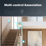 LinkMejor Tuya Smart WiFi Light Switch 1-4 Gang Touch Glass Panel Timing Function APP Remote Control Voice Control Work with Alexa Google Assistant EU Plug