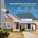 LinkMejor TZ-HB315 5MP Wireless IP Camera Outdoor Waterproof CCTV WiFi Surveillance Security Camera Night Vision Two-way Audio P2P for Eseecloud Wireless System