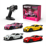 LinkMejor SP4301 Official Licensed for Supra RTR 1/43 2.4G 4WD Drift RC Car with Gyro Full Proportional Remote Control Mini Race LED Light High-Speed Motor On-Road Racing Vehicle Model Boys Gifts Toys