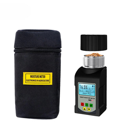 GS25A Smart Digital Grain Moisture Meter Accurate Tester Supports 25 Grains Including Corn Rice Coffee LCD Display Temperature Compensation Portable Design Long Battery Life