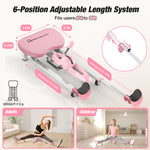 Warmounts 300lbs Capacity Leg Stretcher Split Machine for Flexibility Adjustable 0-190° Leg Stretching Equipment Suitable for Ballet Yoga Dance Gymnastics