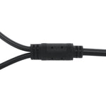 2 in 1 DC 5.5*2.1 Extension Y Type Branch Charging Wire for Solar Panel Two Connection