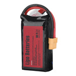 LinkMejor Power 14.8V 1800mAh 120C 4S LiPo Battery XT60 Plug for RC Drone