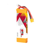 LinkMejor GNB 7.4V 5000mAh 40C 2S LiPo Battery T Plug / XT60 Plug for 1/10 and 1/8 scale RC Hobby Models RC Car Boat