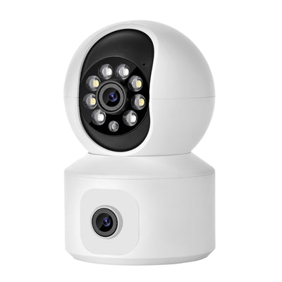 K22 2MP PTZ IP Security Camera Dual Lens Dual Screen WiFi Wireless Full Color Night Vision Humanoid Motion Detection Two-way Audio Smart Home Surveillance Cameras