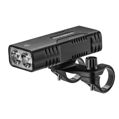 LinkMejor Power Bank Bike Headlight 850Lm Lumens 10000mAh Battery Type-C Rechargeable IPX6 Waterproof 6 Light Modes Aluminum Alloy Bicycle Light Flashlight for Cycling