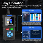 JDiag T100 OBD II Scanner Professional Automotive Diagnostic Tool Supports All OBDII Protocols Fault Code Reader Real-Time Data TFT Color Screen