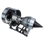 NIKOLATOY 1/6 Scale Highly Restored Super RR Trent 900 Aircraft Turbofan Engine Model RTR 55cm / 22in Physics Experiment Science Education Toys