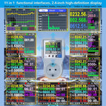 LinkMejor S1BWP WiFi Smart Metering Socket AC85-265V 16A Power Monitor Tuya App Remote Control Bluetooth Enabled