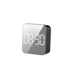 LinkMejor Clock Student Alarm Clock Plug-In Dual-Purpose Large Screen Display Digital Clock Voice-Controlled Temperature Clock