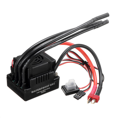120A Brushless ESC T/XT60 Plug with 5.8V/3A SBEC 2S for 1/8 RC Car Parts