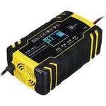 iMars 12V 24V 8A 4A Touch Screen Pulse Repair LCD Battery Charger For Car Motorcycle Lead Acid Battery Agm Gel Wet