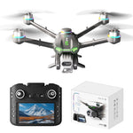 LinkMejor GT6 GPS 5G WiFi FPV with 5.6" LCD Screen Controller 720P HD Dual Camera Servo Gimbal 360° Obstacle Avoidance Optical Flow Positioning Brushless RC Drone Quadcopter RTF