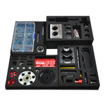 LinkMejor FS-L200AC OT 7cc SOHC 4 Stroke 2 Cylinder Air Cooling ICE DIY Nitro Engine Kit for RC Car