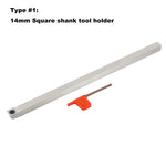 1PCS Wood turning Tools Set Carbide Tipped Lathe Chisels With Hollowing Interchangeable Tool Bars for Woodworking