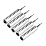 LinkMejor 5pcs 900M-T-1C Solder Iron Tips set For 936/937 Soldering Station Etc