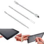 LinkMejor 3Pcs Metal Spudger Repair Opening Tool for iPhone Laptop Tablet Smartphone