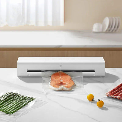 LinkMejor Mijia MJFKJ06XM Automatic Vacuum Sealing Machine 70kPa High Suction 220V Vacuum Food Sealer For Dry And Wet Foods Maintain Freshness