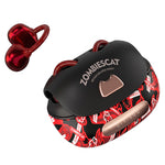 Zombies Cat B23 TWS Earclips Headset Wireless bluetooth 6.0 Earphone 13mm Large Drivers Directional Sound Transmission 30H Playback Low Gaming Latency Touch Control Open-ear Headphones