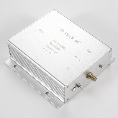 1-1050MHz RF Linear Power Amplifier 3.5W 12-18V 32-36dB Gain SMA Connector Class A for DTMB Signal Boosting