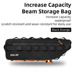 LinkMejor 2.6L Bicycle Down Tube Bag Portable Waterproof Cycling Frame Bag MTB Road Bike Crossbeam Storage Pack for Outdoor Travel Cycling