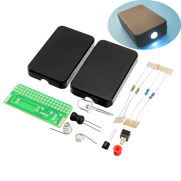 LinkMejor® DIY FLA-1 Simple Flashlight Circuit Board Electronic Kit
