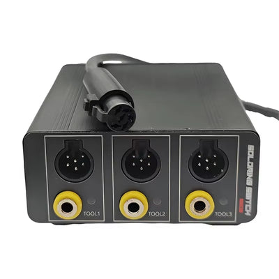 LinkMejor SW03 Soldering Station 3-Channel Switcher Multi-Channel Expansion 3 Working Station For TA305 TC22 JBC
