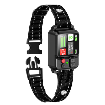 ZF500 GPS Wireless Dog Fence Collar 3-In-1 Safe Beep Vibration Shock Training IP67 Waterproof Type-C Fast Charging Long Runtime Smart GPS Fence Collar for Pet Safety Protection