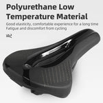 LinkMejor Bicycle Saddle Breathable Soft Waterproof Shock Absorption Bike Cushion Seat for MTB Road Bike