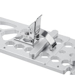 340mm Aluminum Alloy Woodworking 90 Degree Right-angle Guide Rail Electric Circular Saw Track Engraving Machine Open Board Auxiliary Rail Compatible with Festo/ Triton Rail