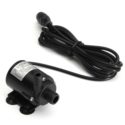 Ultra-Quiet 12V 280L/H Water Pump - Durable ABS Material, Long-Lasting with Over 20000 Hours Lifespan, Suitable for Tap, Ground, Seawater, Wide Temperature Range - Ideal for Efficient Water Extraction