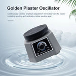 Dental Vibrating Plate Vibrating Table High Power Dental Vibrator 4" Small Size Round Plaster Oscillator Non-Slip Lab Vibrator