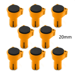8PCS Workbench Peg Brake Stops Clamp 19mm 20mm EVA Rubber Bench Dog Woodworking tool for Workbench Holes Anti-Slip