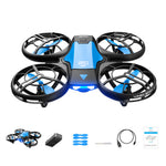 4DRC V8 Mini WiFi FPV with HD Camera Gesture Control Stunt Tumbling Colorful LED Lights Grid Full Protection Child Gift RC Toys Drone Quadcopter RTF