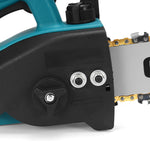 Drillpro 10Inch Cordless Brushless Electric Chain Saw Woodworking Wood Cutter For Makita Battery W/ Plastic Box
