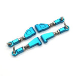 4PCS Upgraded Metal Front Rear Upper Rocker Arm Assembly for HNR H9802 H9803 Horse E30 Version 1/10 RC Cars Vehicles Models Spare Parts Accessories