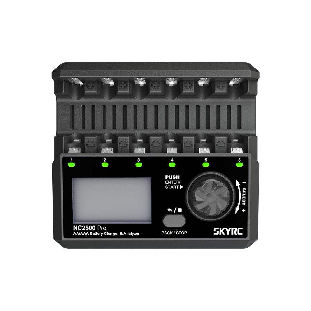 LinkMejor NC2500 Pro DC 12V 3A AA/AAA NiMH/NiCD Battery Multi-function Charger Analyser