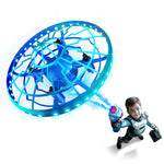 LinkMejor XS4 Space Shooting Gesture Sensing Flying Saucer Intelligent Hovering UFO Kids Gifts 2.4G 4CH 6-Axis Remote Control RC Toys Drone Quadcopter RTF