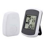 TS-FT004-B Digital Wireless Indoor Outdoor Thermometer Multi Precision Electronic Household Thermometer LED Display Temperature Meter for Office Warehouse Kitchen