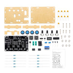 LinkMejor  ICL8038 DIY Signal Generator Kit 5Hz-400kHz Frequency Adjustable Sine Triangle Square Sawtooth Waveforms 12V-15V Power Supply Easy Install