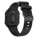 DT108 1.96inch HD Screen GPS Track AI Voice Assistant bluetooth Call Heart Rate Blood Oxygen Monitor Sleep Monitoring Electrocardiogram Function Multi-sport Modes Music Playback IP68 Waterproof Smart Watch