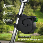 LinkMejor Strong Traction Bicycle Tow Rope Parent-Child Portable Elastic Trailer Pull Rope for MTB Outdoor Cycling